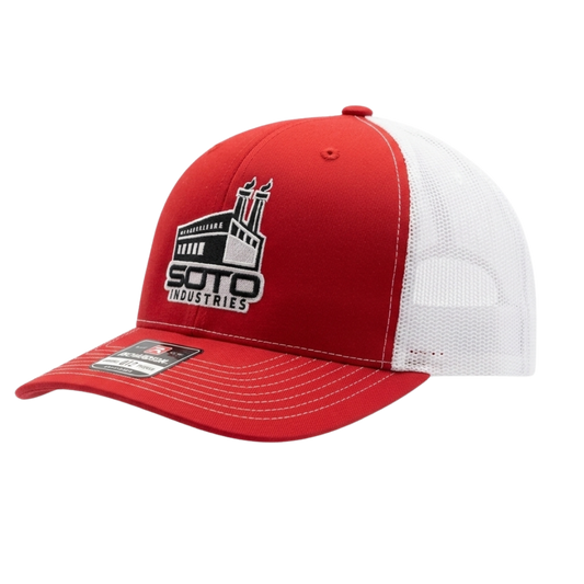 SOTO INDUSTRIES RED/WHITE Cap